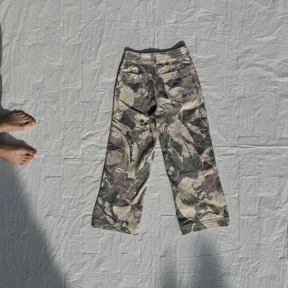 Pilcro Camouflage Women Jeans - Black and Gray - Picture 8 of 8